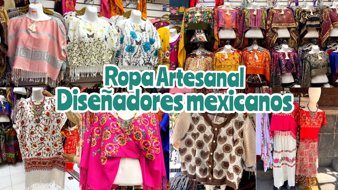 Diseñadores MEXICANOS de ropa Artesanal en la CDMX 🇲🇽 Desde $100 pesos | Collares / Aretes / Llavero