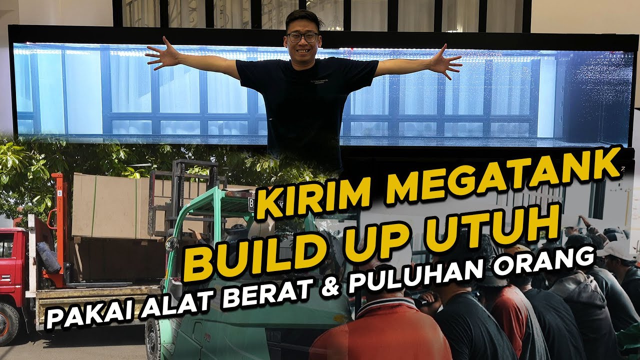CETAK SEJARAH!!! KIRIM, SETTING MEGATANK DAN LANGSUNG ISI AIR DI HARI YANG SAMA