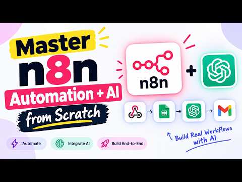 Master n8n Automation + AI from Scratch