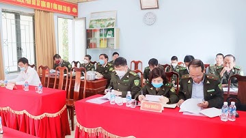 Hạt KL Vũ Quang tổng kết công tác Đảng, chuyên môn năm 2021, Hội nghị cán bộ công chức năm 2022.