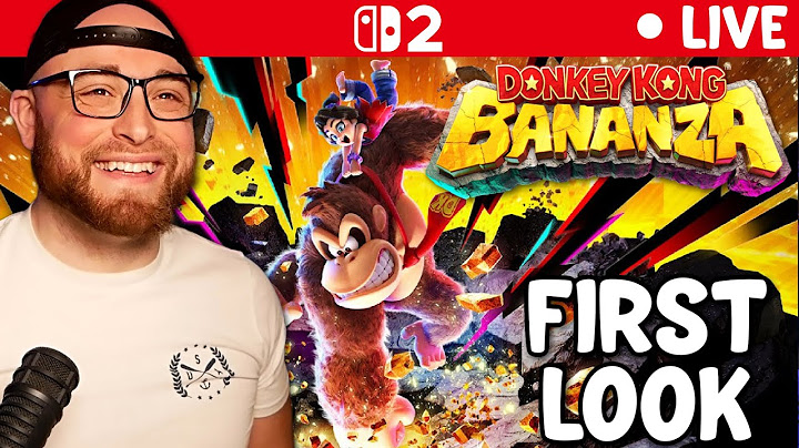 Finally Checkout Out Donkey Kong Bananza! First Look