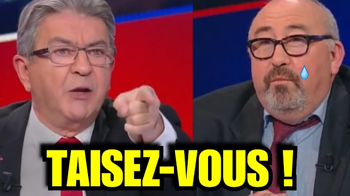 Mélenchon spills Macron's dirty tricks and destroys a journalist live on air. Infos 5