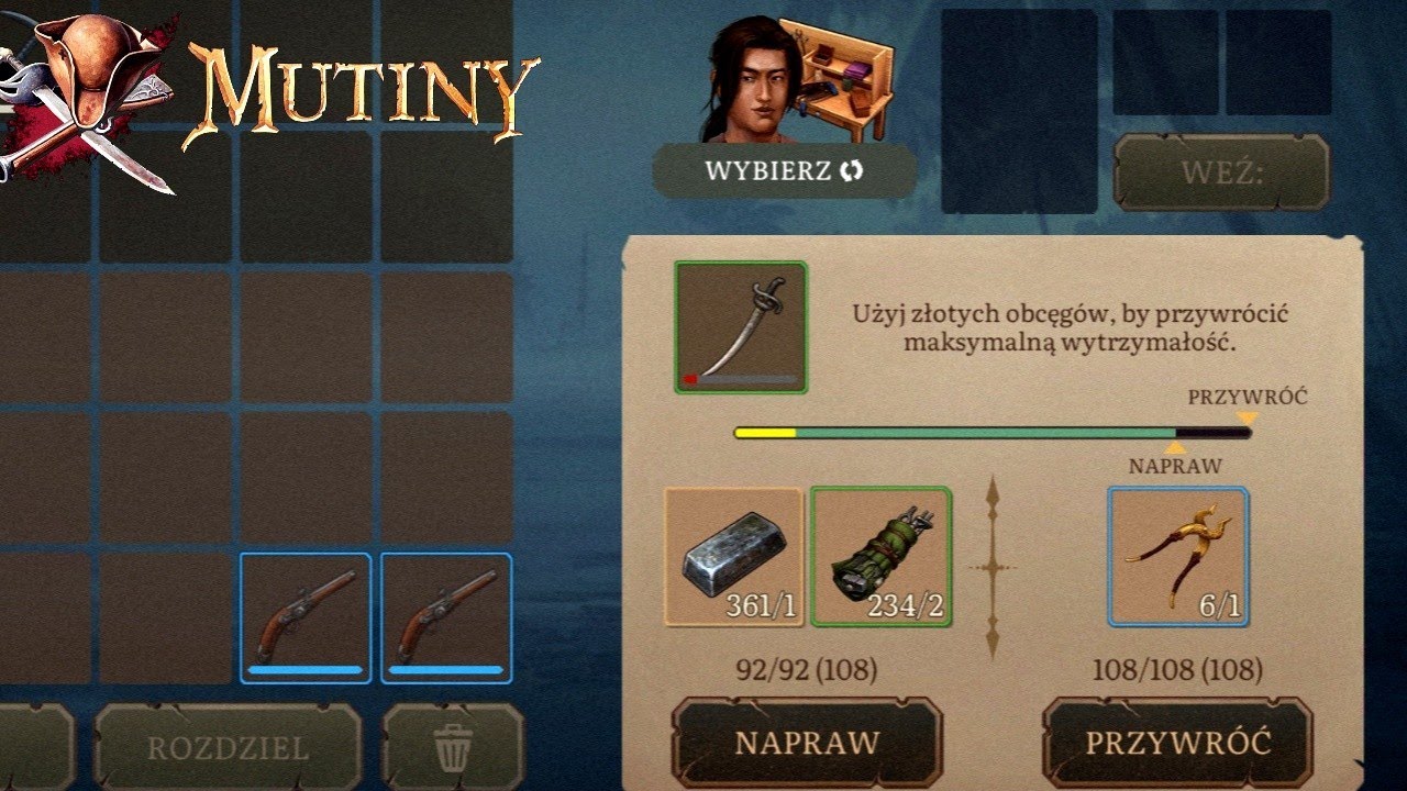 Mutiny: Pirate Survival RPG PL #26 Stół naprawczy - YouTube
