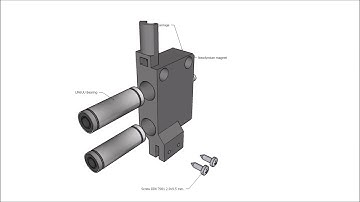 Play 3D LC - X Carriage assembly . Part 3/10