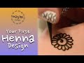 Your first henna  tutorial for beginners