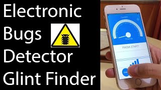 Electronic Bugs Detector, Glint Finder, How To Detect Bugs, How To Find Glint best bug detector 2020 screenshot 5
