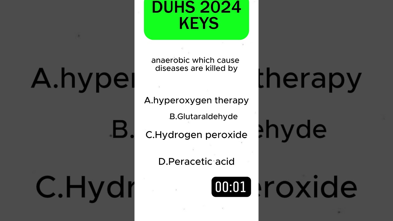 Duhs 2024 mdcat mcqs Key PMDC