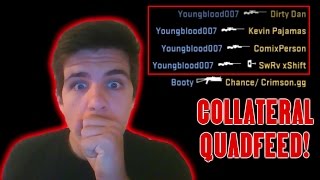 QUADFEED COLLATERAL! - CS:GO Competitive Highlight