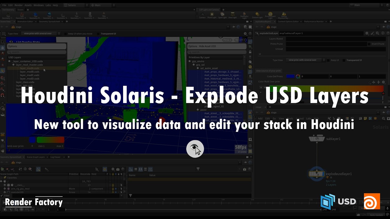 Explode USD Layer | HDA Houdini Solaris - YouTube