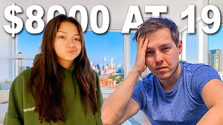 Millionaire Reacts: Inside My $8000 NYC Apartment | Living Alone At 19