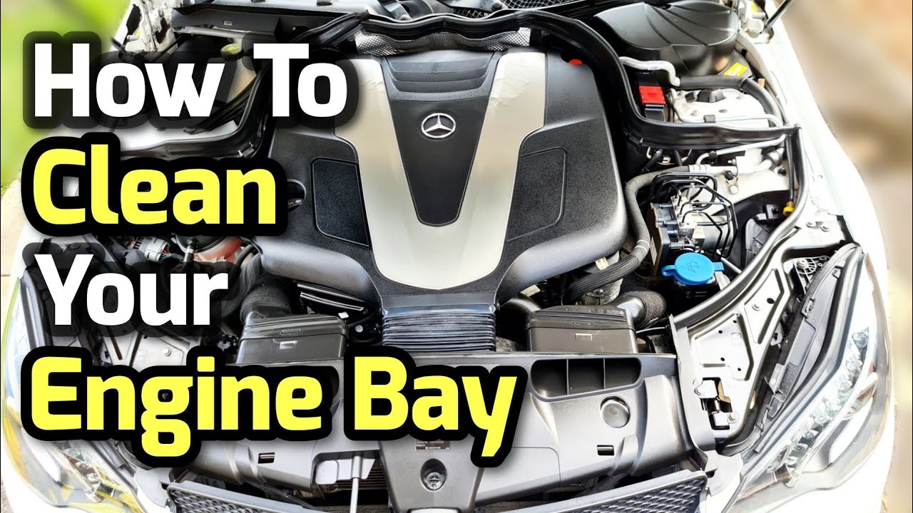 how to DEEP CLEAN your Engine bay YouTube