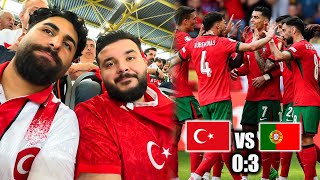 Thumbnail for Bittere Niederlage! 💔 TÜRKEI vs PORTUGAL 0:3 LIVE aus dem STADION