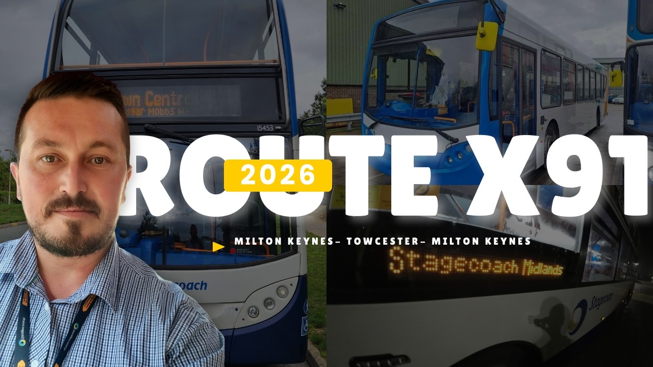 ROUTE X91, Milton Keynes - Towcester - Milton Keynes