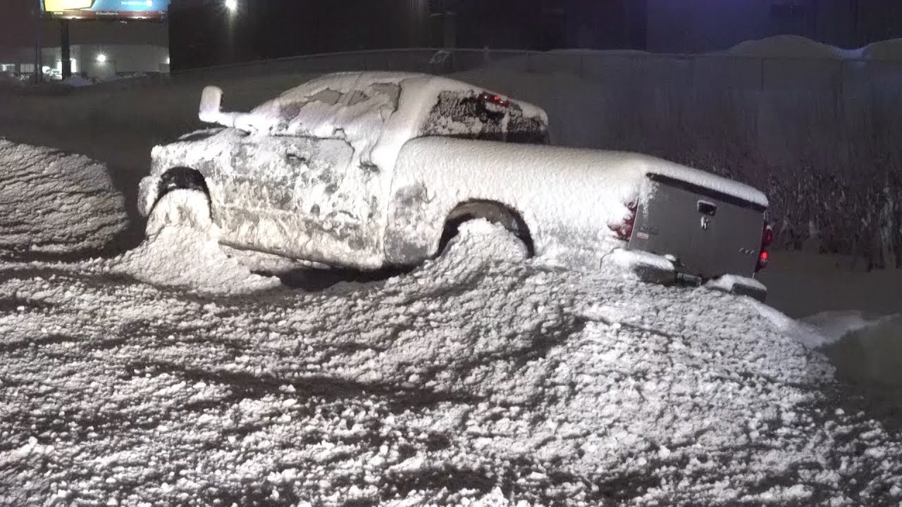 Winter Storm Hits Twin Cities Metro With Heavy Snow And Numerous Crashes 3/9/2019