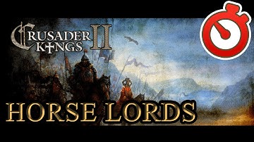 Crusader Kings 2 - Horse Lords 769 AD - 1456 AD Timelapse