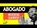 ✅ COMO conseguir CLIENTES para ABOGADOS  - Consejo  de Marketing Jurídico - Abogacía