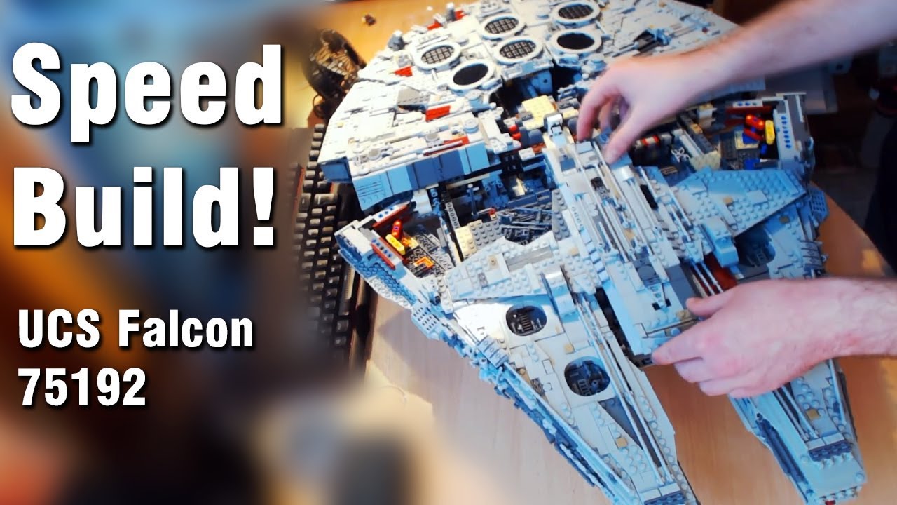 UCS Millennium Falcon 75192 SPEED BUILD 