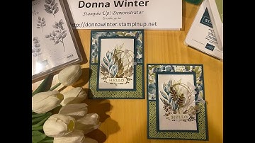 Forever Greenery Fancy Fold Video Tutorial June 3