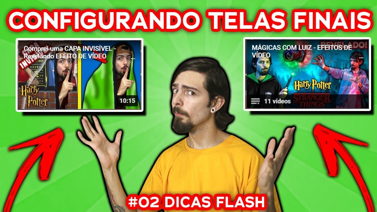 CONFIGURANDO TELAS FINAIS - Como Ser Youtuber