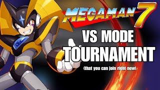 Mega Man 7 VS Mode Tourney Announcement (You can join it right now)