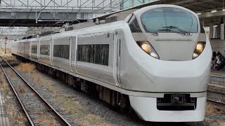 【遂に651系オマージュカラーのムコナが登場！】回8126M E657系K1編成KY出場回送　E657系カツK1編成（651系オマージュカラー・連結器カバーなし）小山駅14番線通過！