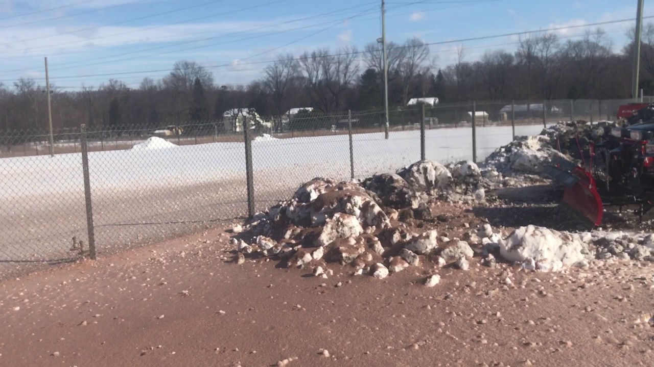Pennsylvania Turnpike Dangerous Snow Removal Blue Bell, PA YouTube