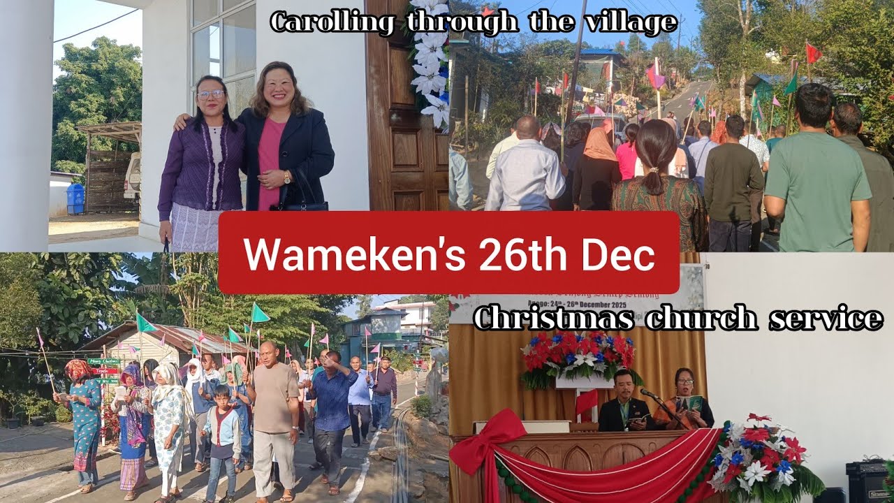 Что произойдет 26 декабря в этой деревне? Приезжайте со мной в Вамекен! Служба, рождественские ги...