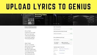 How to Add Song Lyrics to Genius | Why You Should Upload Lyrics On Genius screenshot 4