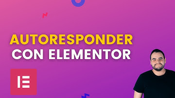 Crea un AUTORESPONDER para tus Formularios con Elementor PRO