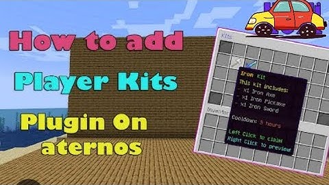 How to add *Player Kits* in Aternos Minecraft Server