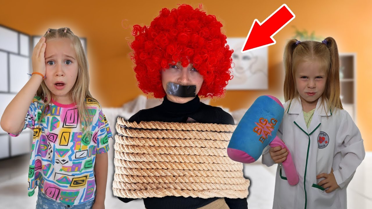 ERIKA E VANESSA HANNO LEGATO LA BABY-SITTER CATTIVA ZAZA! •Episodio 3•