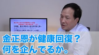 金正恩が健康回復？何を企んでるか。（2020.7.19）