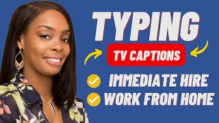 🔥FAST-HIRE ONLINE TYPING JOBS | Create Captions from Home + Bonus Remote Jobs | Work at Home 2024