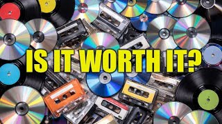 Why I Never Bother Upgrading Physical Media | DVD’s, CD’s, LP’s…