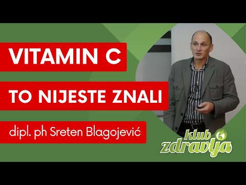 Video: Da li vitamin C treba uzimati s hranom?