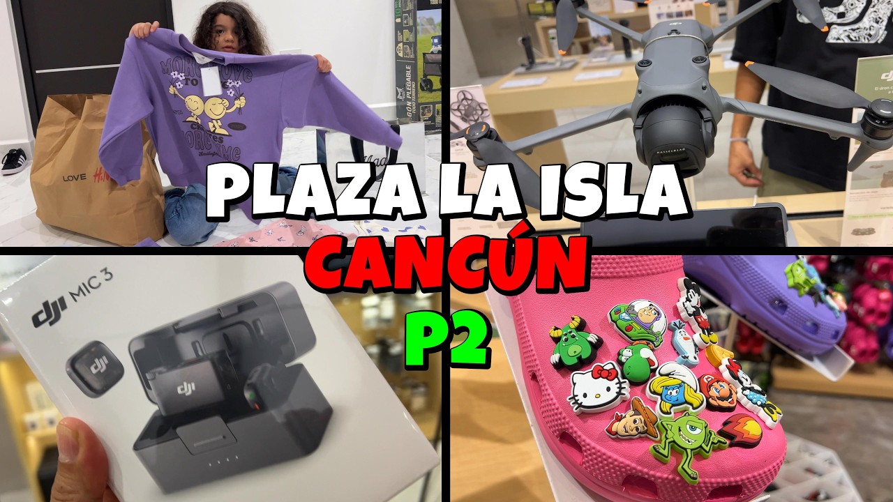 Tienda DJI ,CROCS, VICTORIA SECRET, PINK, Plaza LA ISLA en Cancún - P2 🥰