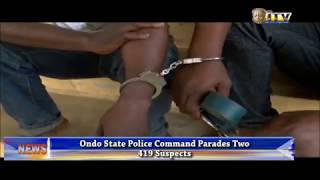 Ondo State Police Command Parades Two 419 Suspects