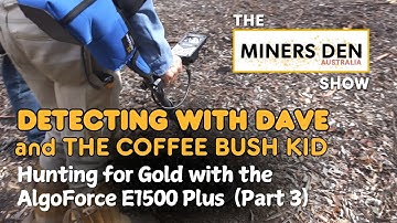 The AlgoForce E1500 Plus Finds Gold in an Area with High EMI | Miners Den Australia