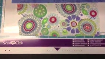 Applique Cutting with Brother