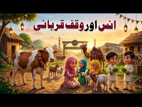 Anas Or Waqf Qurbani | Kidds Universe Urdu Islamic Cartoon | Hindi Cartoons | انس اور وقف قربانی