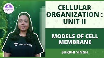 Cellular Organization: UNIT II - [Models of Cell Membrane] for CSIR Life Science by Surbhi Singh