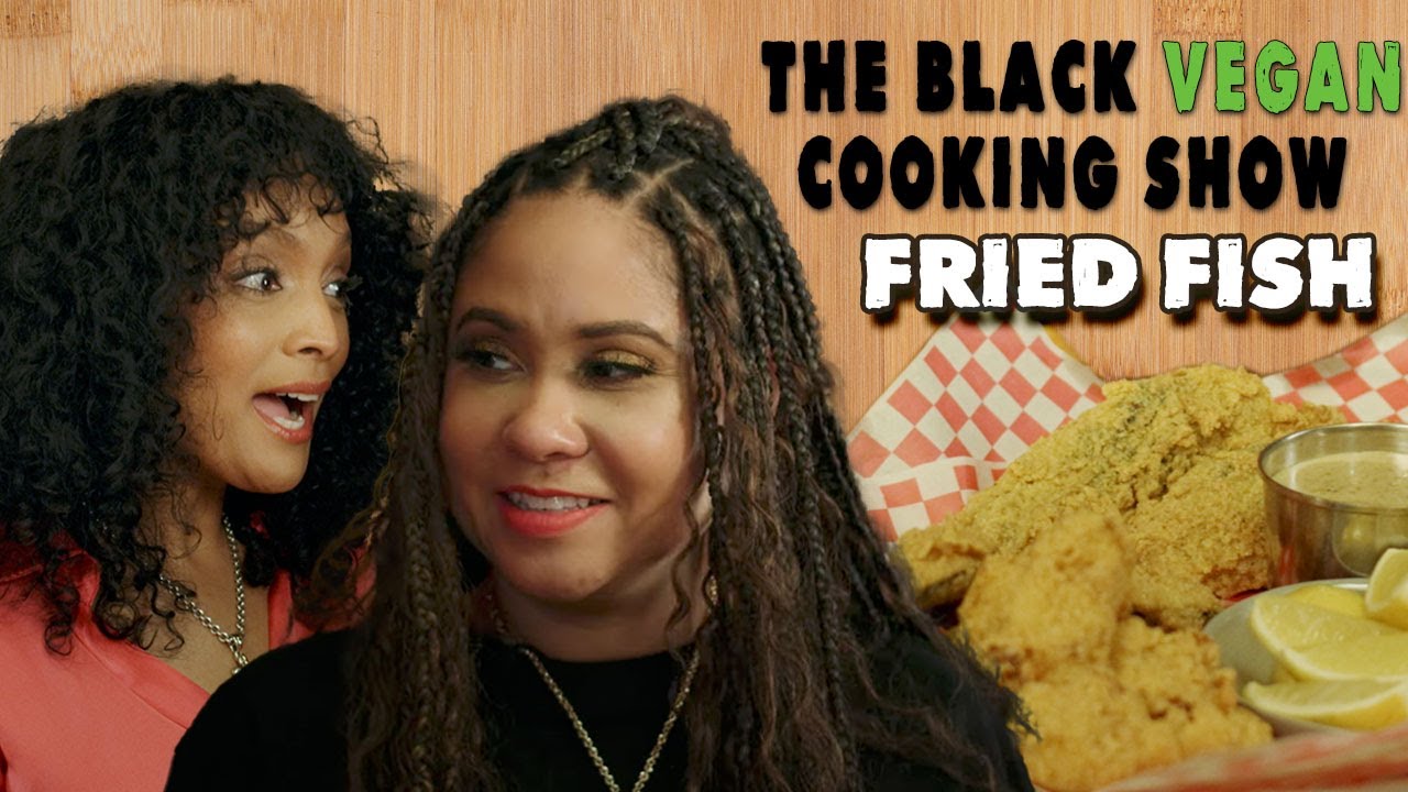 Vegan Delights w/ Angela Yee For Black Women's History Month: Banana Blossom "Fish" & Bread Pudding