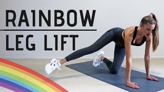 How to do a Rainbow Leg Lift/ Best exercise for buttocks!