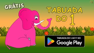 Aprenda a Tabuada do 1 com o Tabuada Bebele – App Educativo Infantil