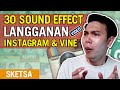 30 SOUND EFFECTS LANGGANAN VIDEO INSTAGRAM Dan VINE