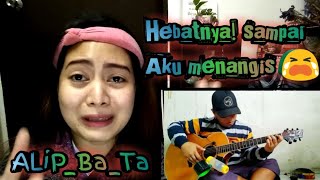 InsyaAllah by MAHER ZAIN//ALIP_BA_TA (fingerstyle guitar cover )REACTION/Hebat, Aku Hampir Nangis!