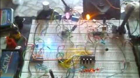 Atari Punk Console controlled by 8-step Sequencer