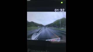 ドライブレコーダー煽りDQNステッカー貼り連続ブレランプキモいパジェロ？ 山口ナンバー マナー悪いならステッカー貼るなよ恥ずかしい車がかわいそう（笑）