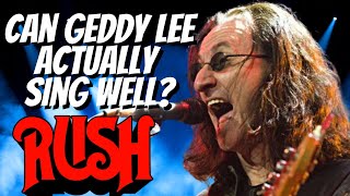 The Surprising Truth About Geddy Lee's Singing Ability