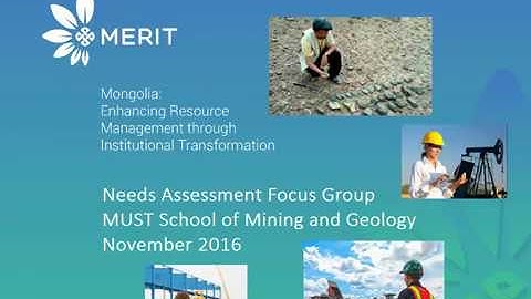 Needs Assessment Focus Group MUST